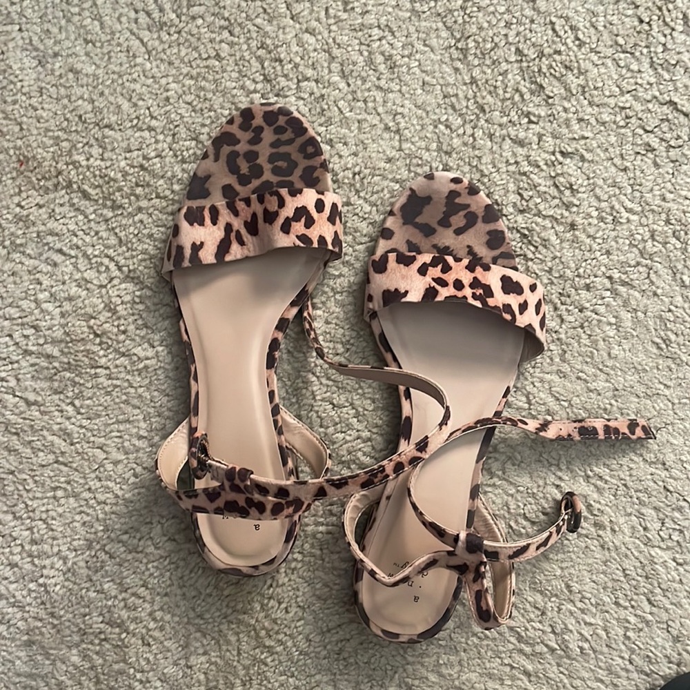Cheetah Print sandals